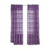 Lace Woven Window Screen Finished Curtain Window Screen Beige Purple Window Curtain