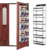Visible Door Storage Hanging Bag Wall Mounted Over The Door Organizer Hat Storage Holder  Bedroom