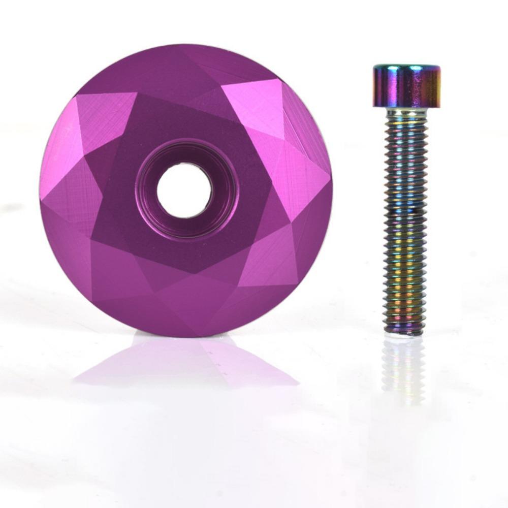 Cycling Parts Bicycle Headset Spacers Aluminum Zinc Zinc Alloy Bicycle Grip End Cap  Biking Accessories