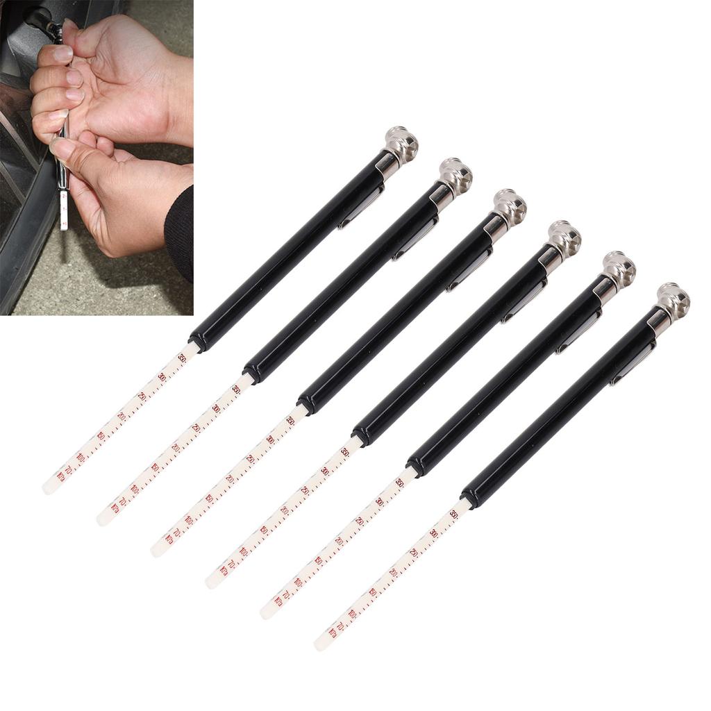 20Pcs Pencil Tire Pressure Gauge 10‑50PSI Pocket Car Truck Auto Service Repair Tools 0.7‑3.5BAR 70‑3