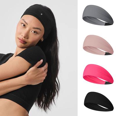 AL Yoga Sports Headband for Men and Women Sweatwapping Headband Edge Yoga Headband Headband
