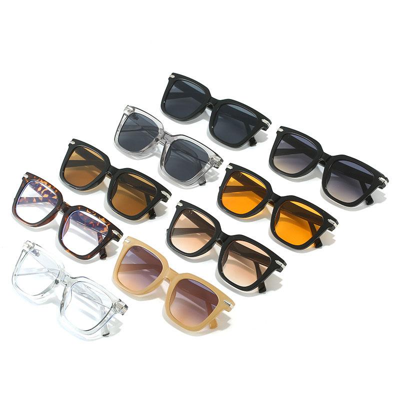 Korean Style Sunglasses Women Fashion Square Shape UV Protection Women's Sunglasses Driving Travelling Male Female Sunglass