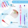 Craftdady 9 pcs Beadable Mechanical Pencil 9.5 mm Beadable Pencils Mini Mechanical Drawing Pencils for Writing Drawing Sketching DIY Crafting