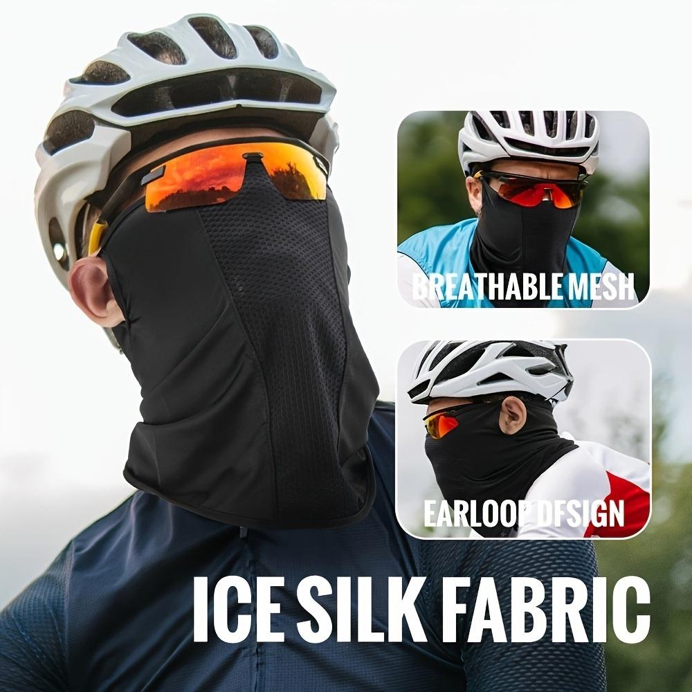 1pc Breathable Face Mask | Breathable Mesh Design, Reduces Temperature, Not Stuffy, Ideal for Outdoor Activities Like, Cycling, and Trekking