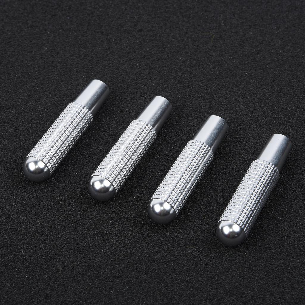 4x Car Door Lock Pin Knob Trim Ring Fit For-E Class W213 2016-2017