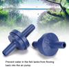 20Pcs Fish Tanks Air Pump Unidirectional Check Valve Supplies Aquarium Accessories Blue