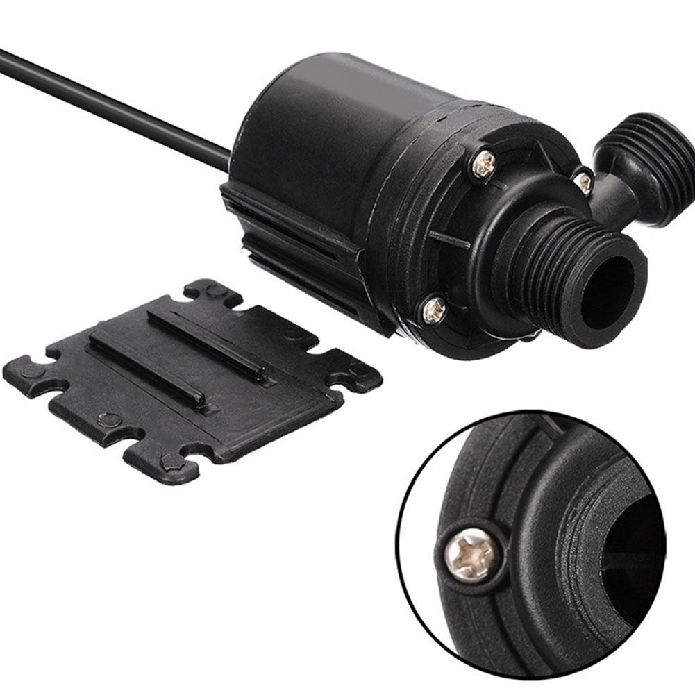 Wohnmobil Wasserpumpe DC 12V Bürstenlose Wasserpumpe Edelstahlwelle Bürstenloser DC-Motor Tauchpumpe 800L/H Für Wohnmobilzubehör Y4M0