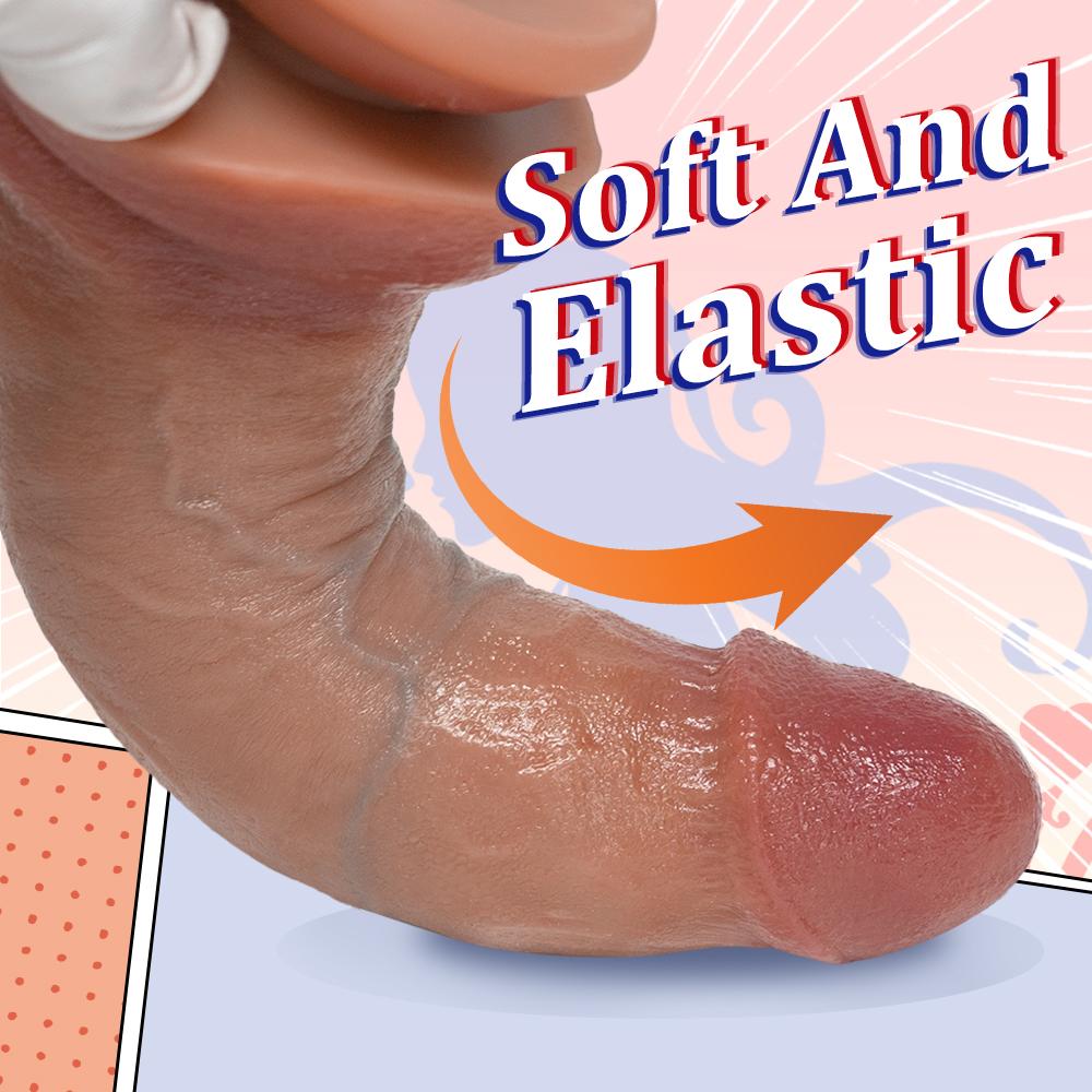 Realistic Dildo Adult Sex Toys for Women Men Lifelike G Spot Clitoral Huge Dildo with Suction Cup for Hands-Free Play Anal Toys Strap-on G-Spot Dildos