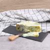 Eco-Friendly Natural Slate Heart Shape Cheese Cutting Board with Fork and Cheese Cutter AccessoriesIdeal for Cutting Foods