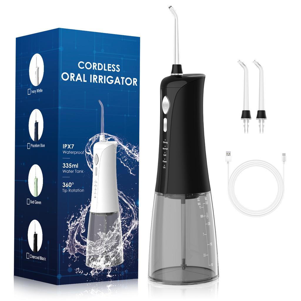 Handheld Scrubber, Portable Tooth Flusher, Large Water Tank, Water Floss, Tooth Flusher