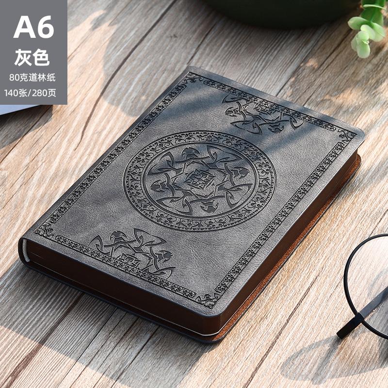 A6 Mini Retro Notebook, Small Portable Pocket Book