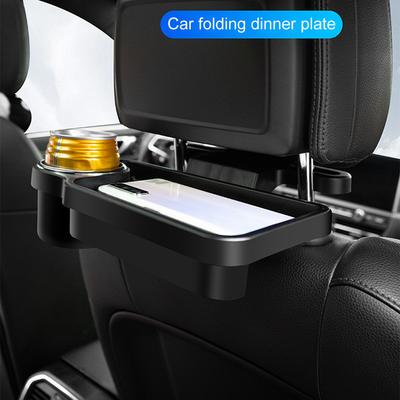 Headrest Back Tray Mount Universal Phone Tablet Desk Seat Storage Stand Pen Coin Paper Purse Organizer Auto Interior