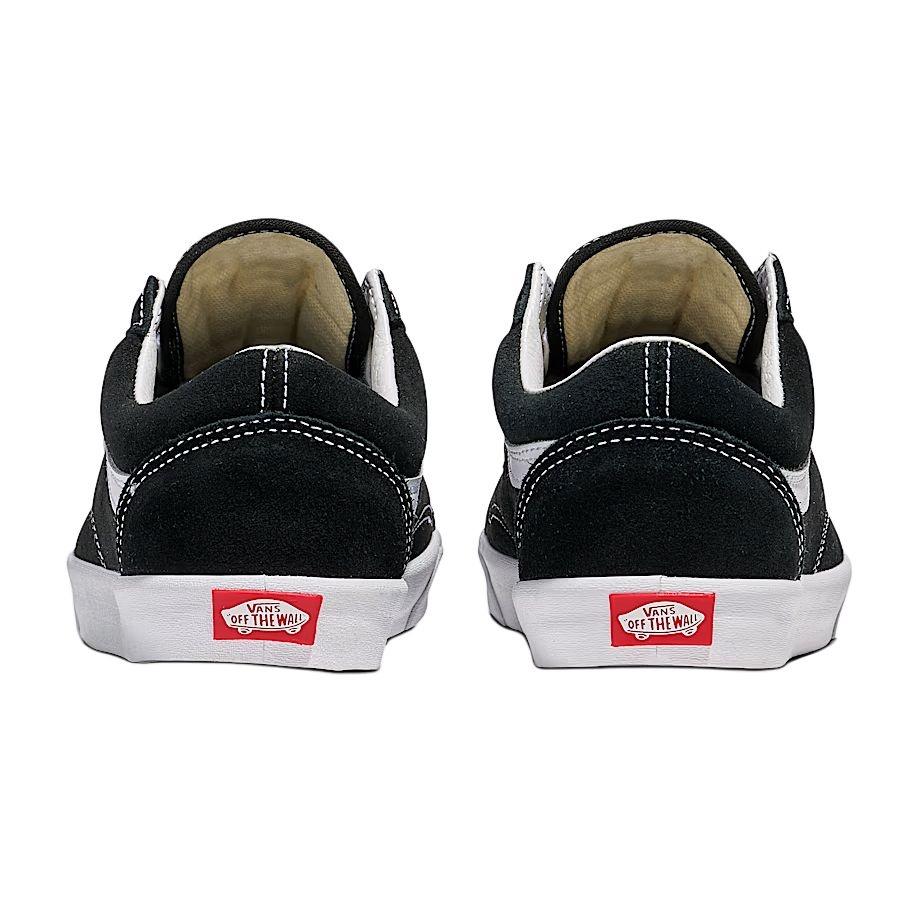 Vans Low top Skateboard Shoes Unisex Black White VN000D0EMCG