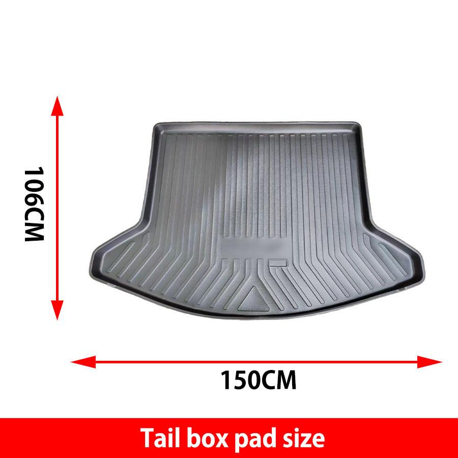 Eco-friendly Wear-resistant Waterproof TPE Trunk Mat for Mazda CX-5 (2017-2022)