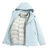 The latest popular down liner jacket autumn and winter men's and women's detachable ski clothing outdoor windproof jacket 90 down