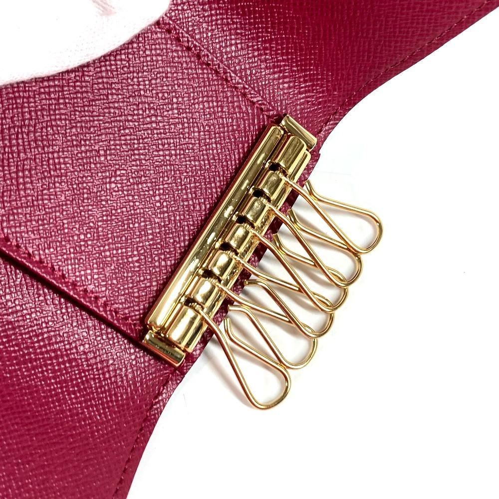 Louis Vuitton M60701 Monogram Multicles6 Key 6P 6-row Key Case Brown/pink