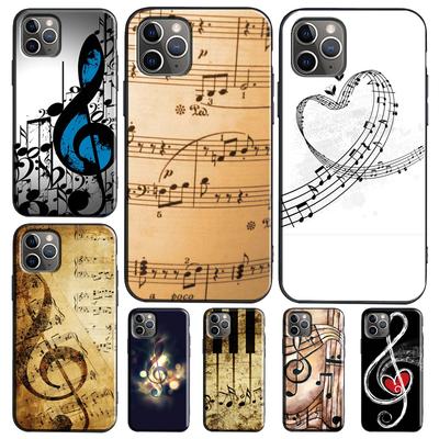 Music Note Symbol Piano Case For OnePlus 13T 8T 10T 9 10 Pro 15 13 12 11 13R 12R Nord CE 5 2 3 4 Lite N20 N30 Coque