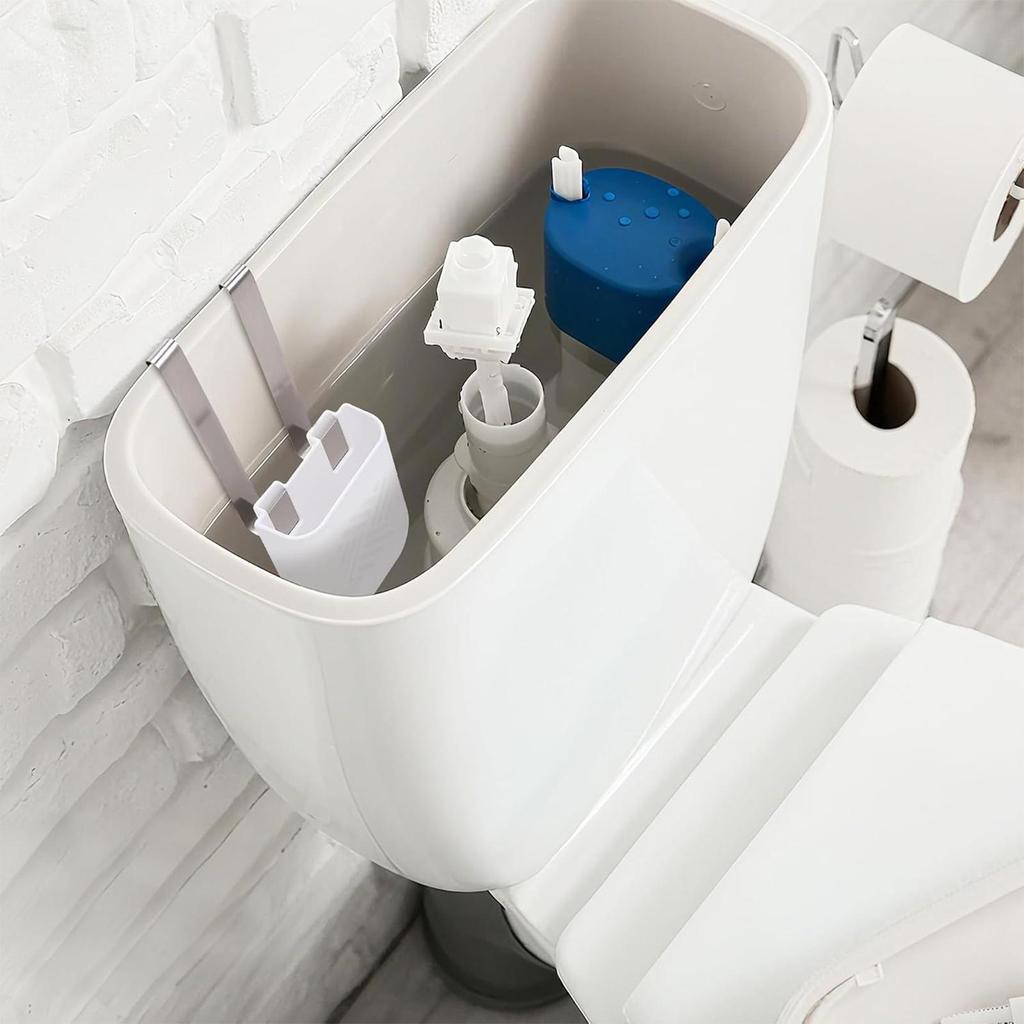 Toilet Tank Tablet Holder Cleaning Bracket Storage Toilet Tank Cleaning Tablet Holder for Hotel Home Residential Bathroom