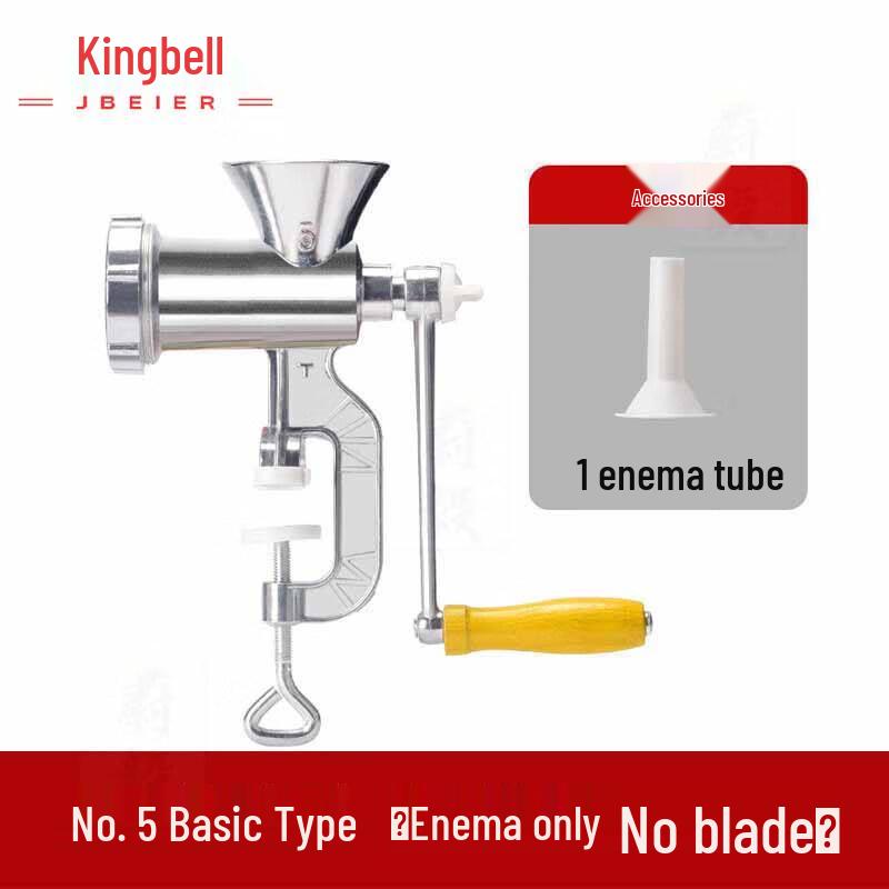 Jingbeier Manual Meat Grinder & Sausage Stuffer