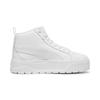 Sneakersy damskie Puma Karmen II Mid tenisówki sportowe wysokie za kostkę białe (397459-01)