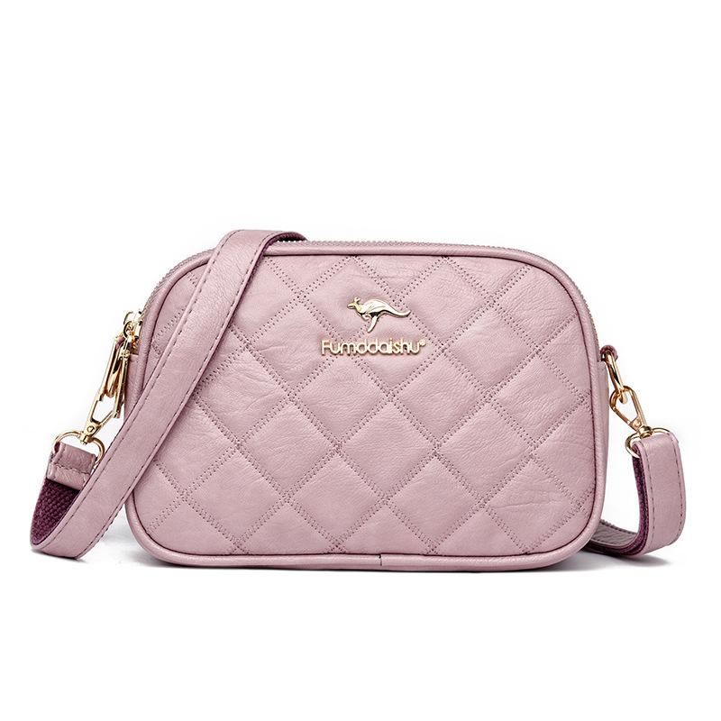 

Women s bag new small square bag fashion diamond age-reducing shoulder bag mobile phone change oblique span bag volume discount розовый