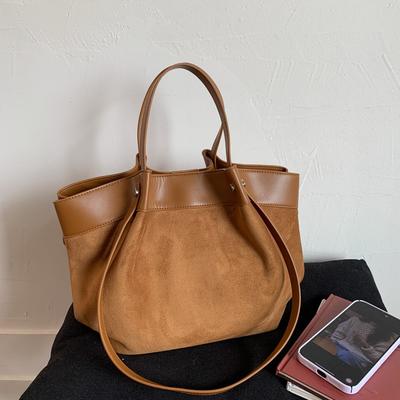Mattierte tragbare Tragetasche Damen Frühherbst lässiger Lazy-Wind Schulter-Umhängetasche