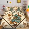 Set Copripiumino 3D Stampa Floreale Donna Tessili per la Casa Poliestere Dimensioni Queen Set Copripiumino per Letto