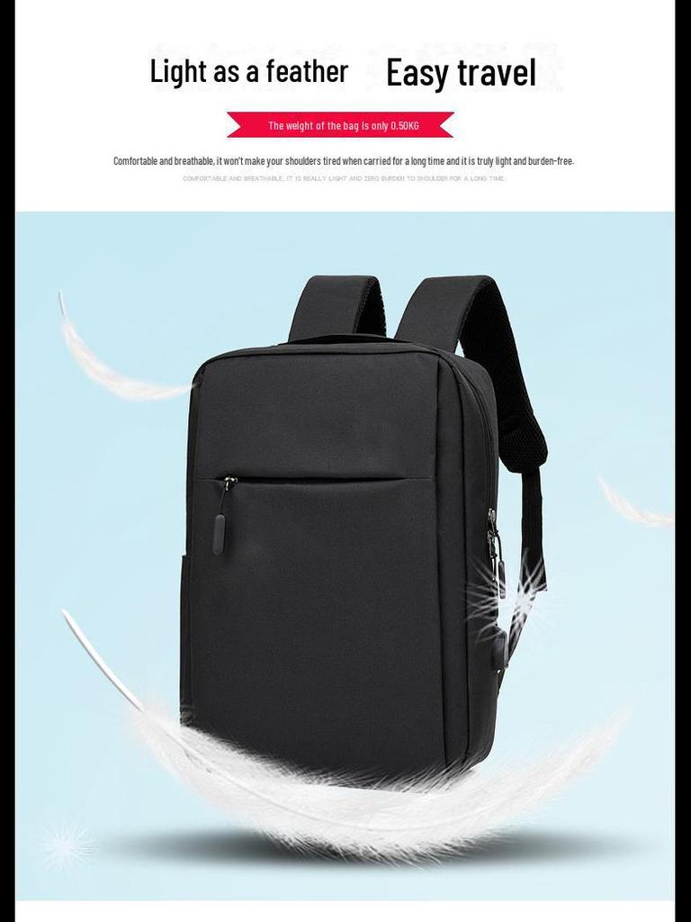 Men's USB Charging Travel Backpack - Business & Leisure Compatible