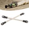 8Pcs Stainless Steel Link Rod 275mm Wheelbase Stainless Steel Link Rod Linkage Set for 1/10 RC Crawler Car
