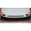 Labio Separador Lip para Parachoques Trasero de 7 Aletas para BMW X5 E70 LCI 2007-2013 M Sport Difusor Spoiler Cubierta Inferior Moldura Kits de Carrocería Valence Tuning