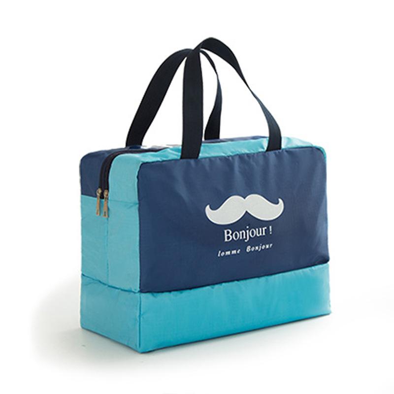 Strand-Schwimmtasche, Nass-Trocken-Trennung, wasserdicht, große Kapazität, Bademantel-Aufbewahrungstasche