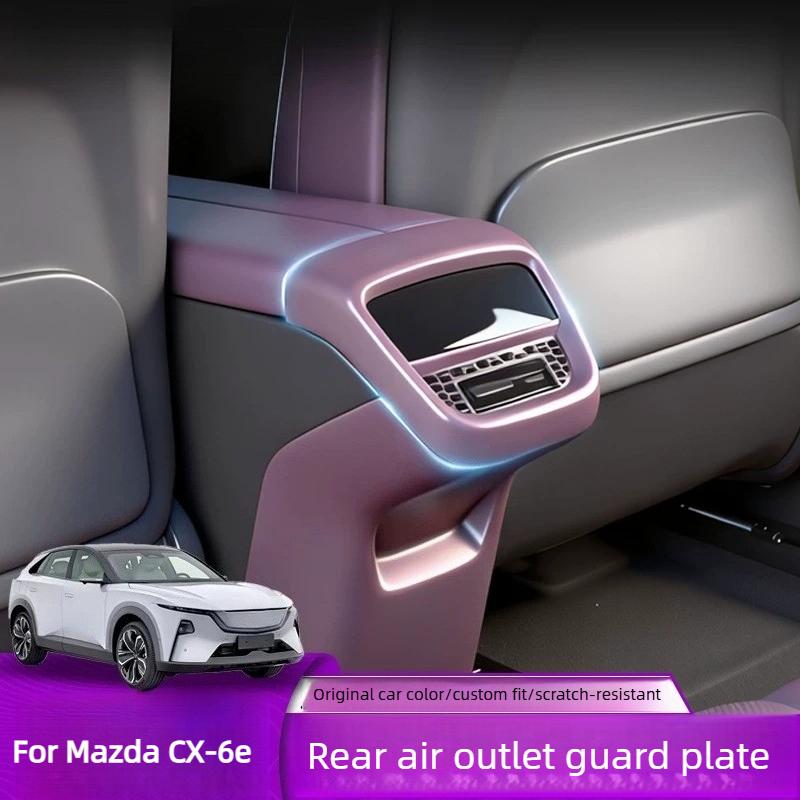 Fit Rear Air Vent Dust Cover, Interior Upgrade Modification Accessories for 2026 Mazda CX-6e (EZ60)