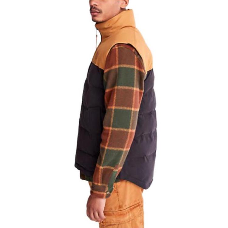 Timberland Welch Mountain Puffer Vest Men Vests Black A22XM-P57