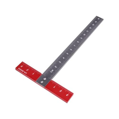 

Yajuyi T-Square Ruler Aluminum Alloy UA 90042 Model Building Tool for Hobbies and DIY