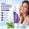Dentifricio per la Rimozione delle Macchie di Pasta e lo Sbiancamento (menta) 130g