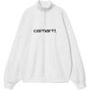 Carhartt WIP SS25 Script Half Zip Sweatshirt Men sweatshirt A251045-11T-XX