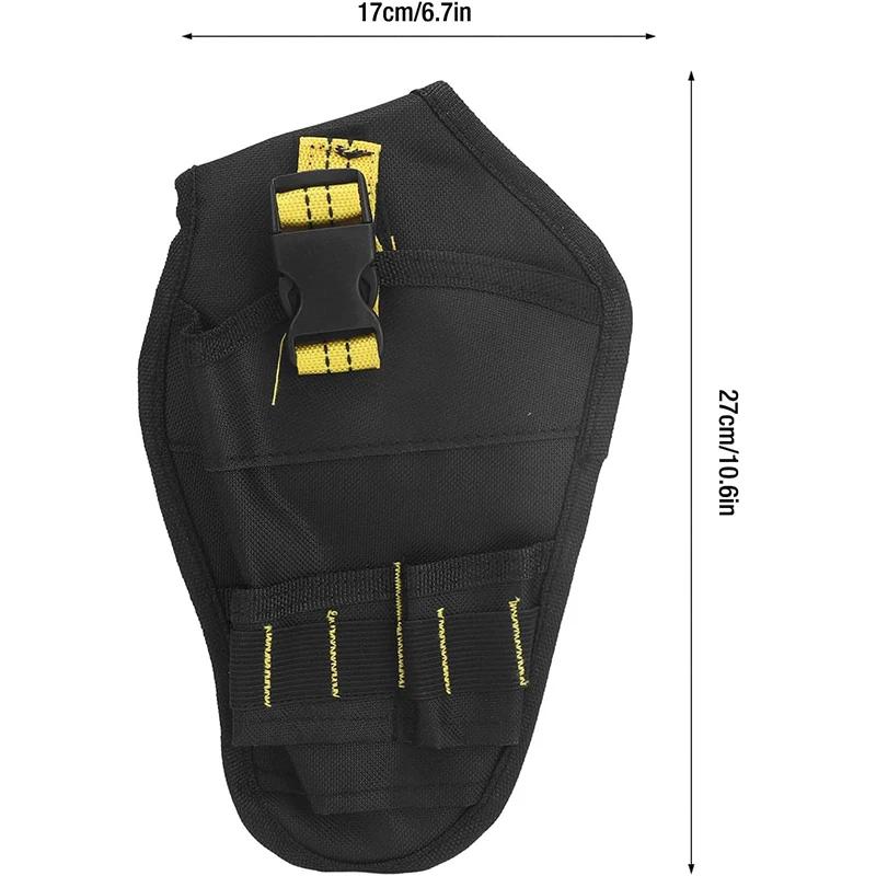 Toc fără fir rezistent la apă pentru burghiu Toc pentru scule electrice / Cârlig simplu cu clips metalic pentru utilizare în atelier și organizarea truselor