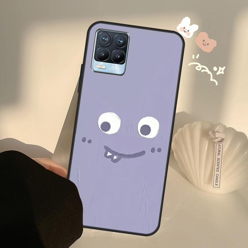 Funny Expression Case For Realme C71 C63 C61 C55 C51 C53 C25 C65 C67 C75 11 12 13 14 15 Pro Plus GT6 GT7 Pro