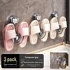 HANDUNYOU Bathroom Suction Slipper Rack, 3-Pack