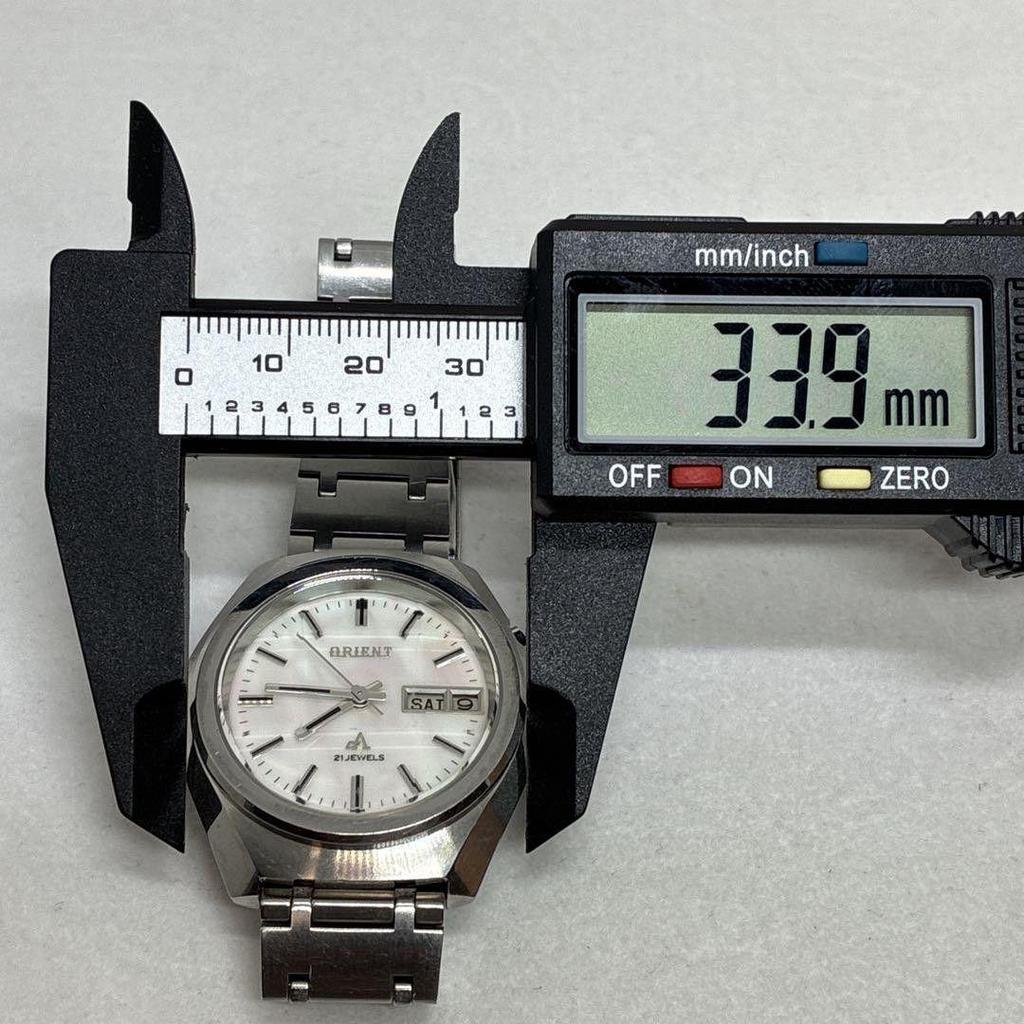 Used Good condition, working item, Orient Chrono Ace men's wristwatch, chronograph, automatic winding