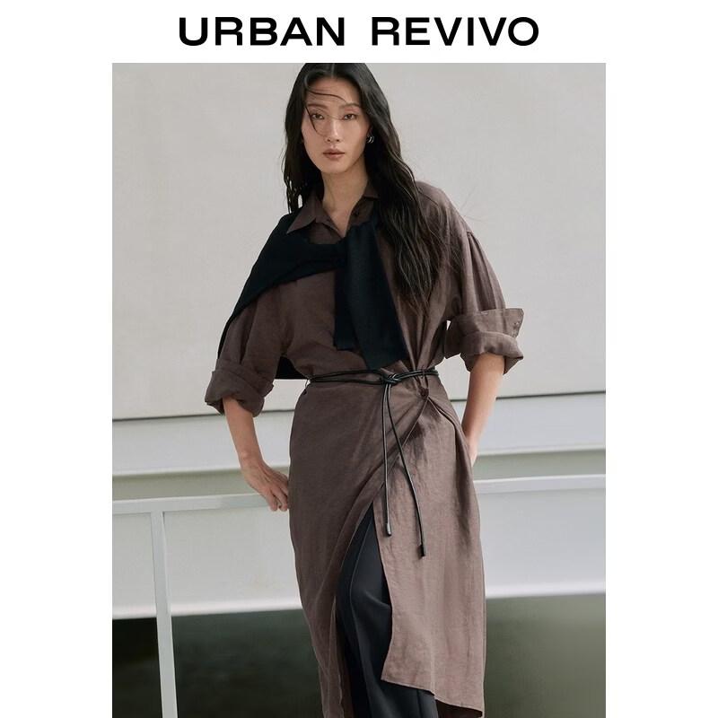 UR Urban Collection Women's Belted Long Dress