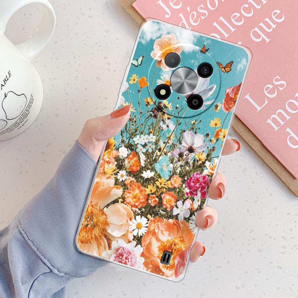 Pour ZTE Blade A73 Coque Pour ZTE Blade A73 5G Housse Mode Transparente Protection Silicone Souple Étui Téléphone Pour ZTE Blade A73 Coque Fundas