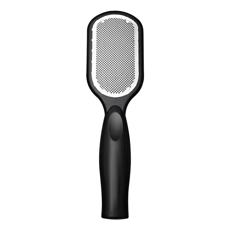 Stainless Steel Foot Scrubber: Removes Dead Skin & Calluses, Anti-Splash Design.