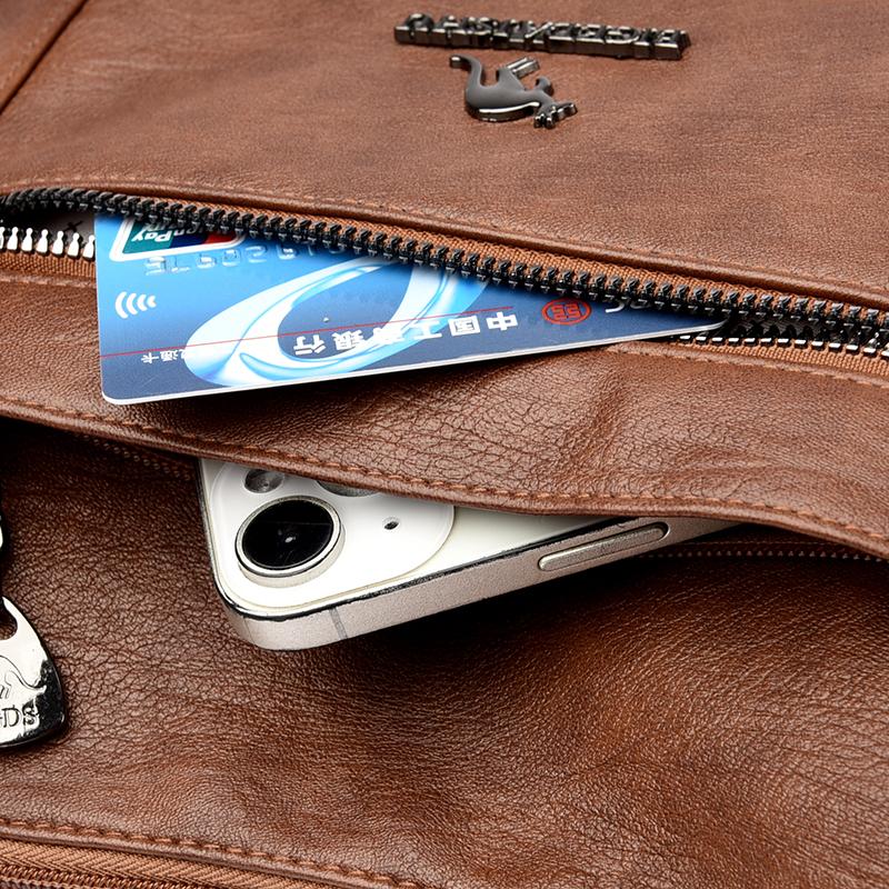 Soft Leather Underarm Shoulder Bag Mother Bag Women's Multi-Layer Large Capacity Crossbody Bag