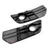 2 ST Främre Stötfångargrill Dimljus Lampkåpor Trim 8R0807681A 8R0807682A Passar Q5 2009-2012