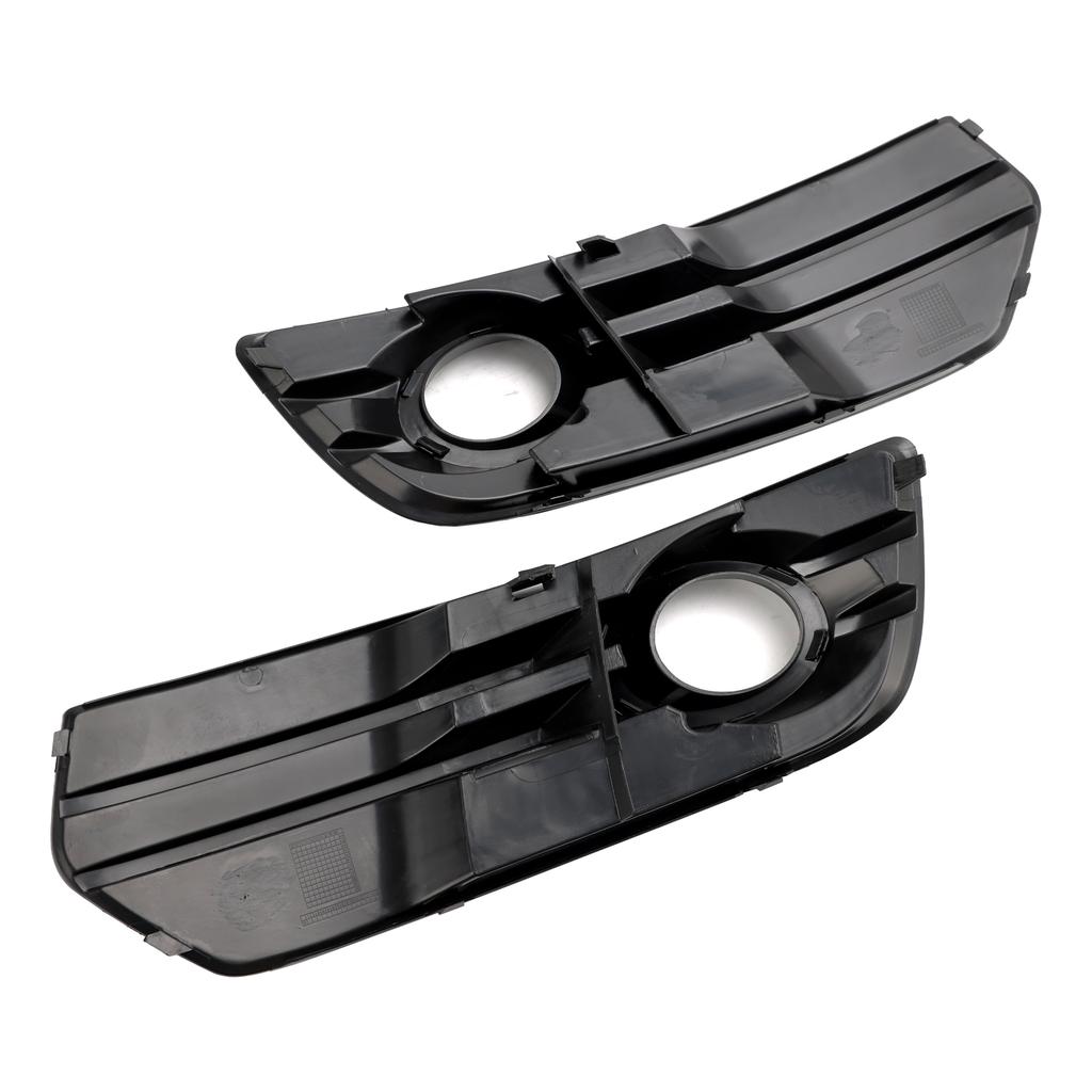 2 ST Främre Stötfångargrill Dimljus Lampkåpor Trim 8R0807681A 8R0807682A Passar Q5 2009-2012