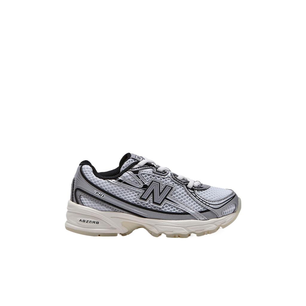 New Balance NB 740 Synthetic Leather Polyester Retro Sports Comfortable Vitality Running Shoes Kids Sneaker PZ740WSM