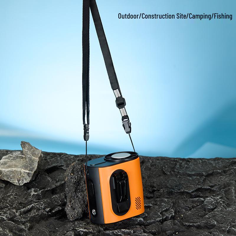 Multi-Functional Portable Cooling Fan: Waist-Hanging Ice Pack for Outdoor Activities and Work
