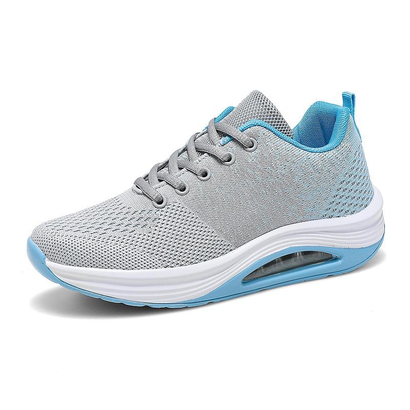 Fashion Walking Shoes for Women Outdoor Platform Sneakers Air Cushion Female Mesh Breathable Leisure Shoes
