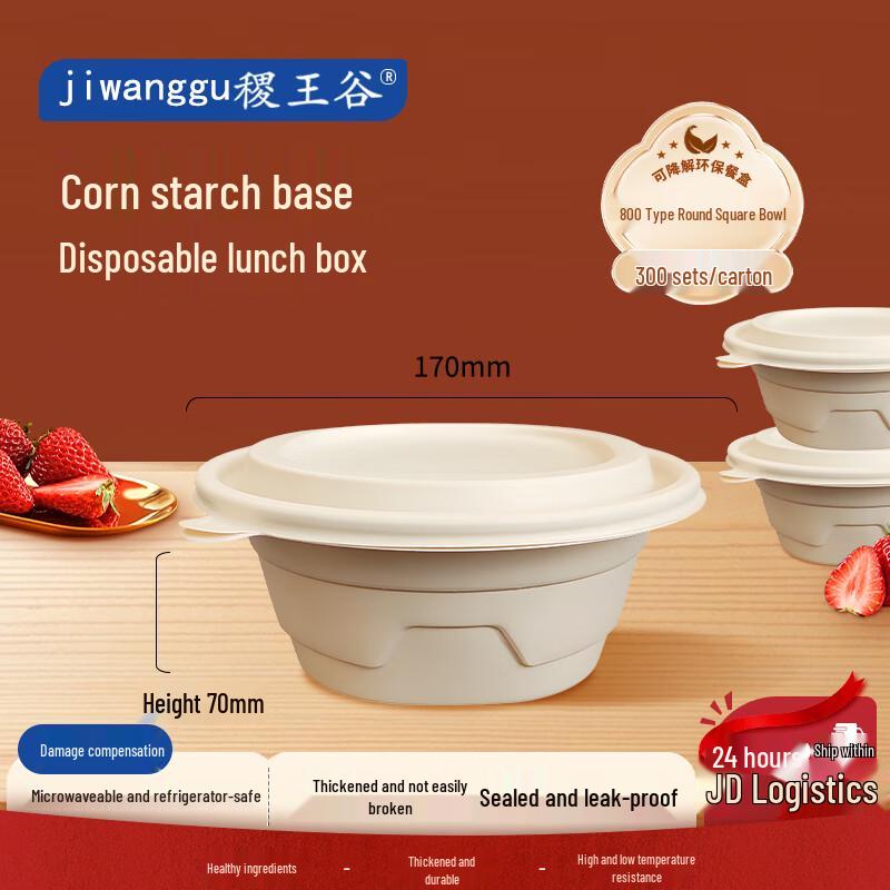 Biodegradable Disposable Food Containers
